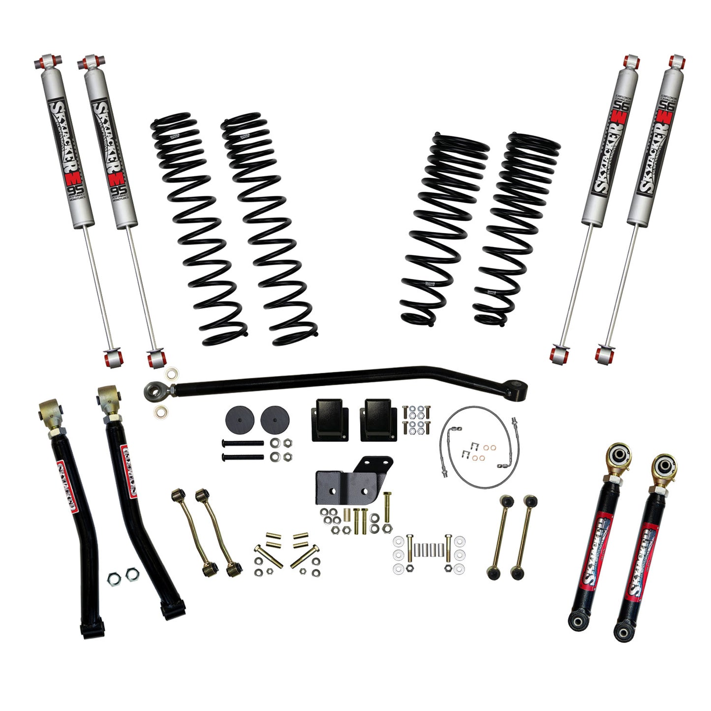 Skyjacker - 6.5 Inch Dual Rate Long Travel Suspension Lift System - G652KMLT
