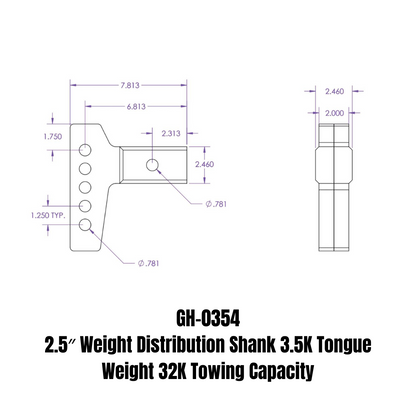 GEN-Y - Weight Distribution Shank - GH-0354