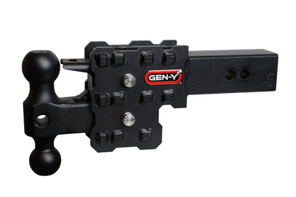 GEN-Y - PHANTOM-X 2.5" Solid Shank 2.5" Drop 1.6K TW 16K Hitch - GH-2422X