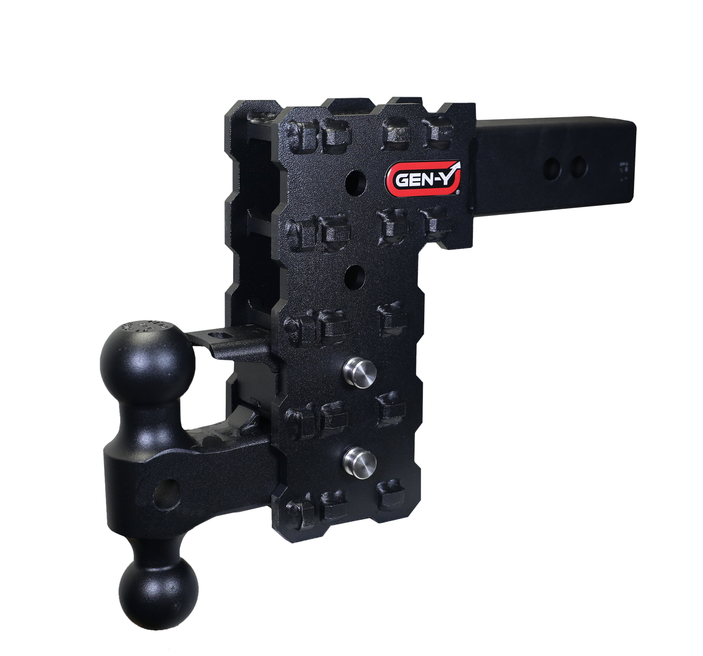 GEN-Y - PHANTOM 2.5" Solid Shank 7.5" Drop 1.6K TW 16K Hitch - GH-2424X