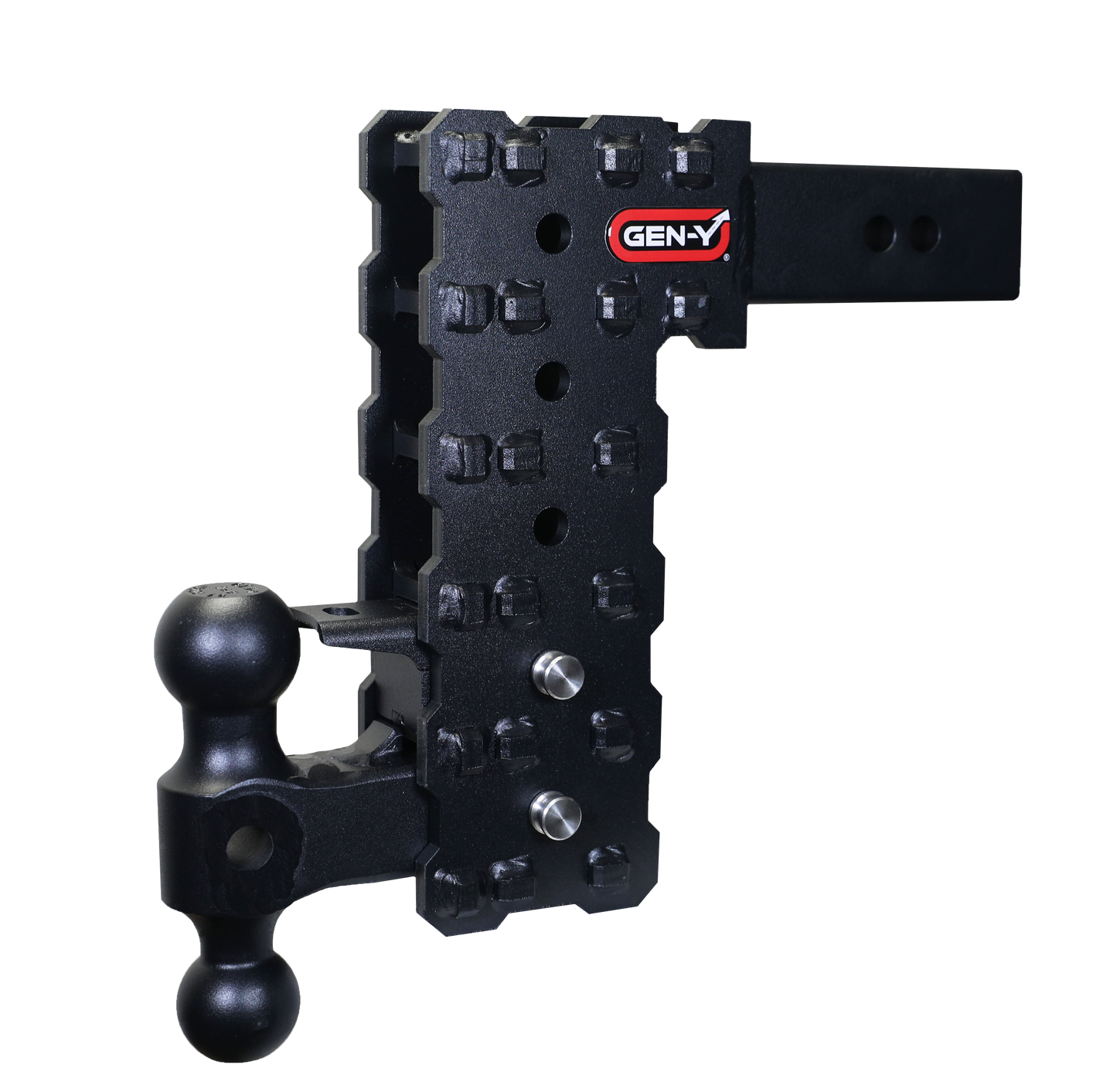 GEN-Y - PHANTOM-X 2.5" Solid Shank 10" Drop 1.6K TW 16K Hitch - GH-2425X