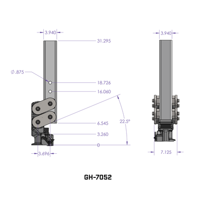 GEN-Y - SPARTAN Gooseneck - GH-7052