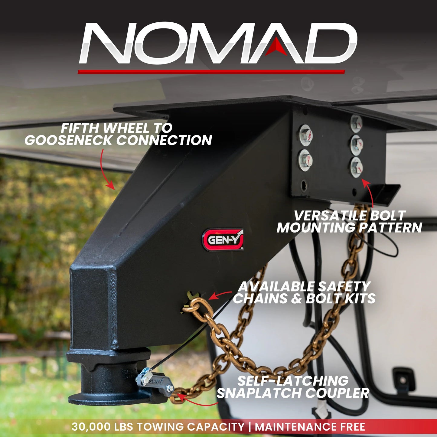 GEN-Y Hitch - 5th Wheel To Gooseneck - GH-8102