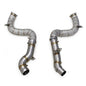 High Flow Race Stainless Downpipe for Mercedes Benz GLE63 AMG 4.0TT W166 W167