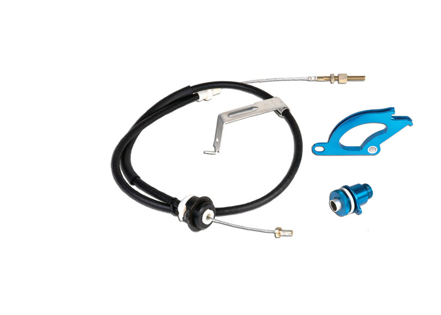 Granatelli Clutch Quadrant Kit Adjustable. W/Billet Quad. Fixed Cable & Firewall Adjuster