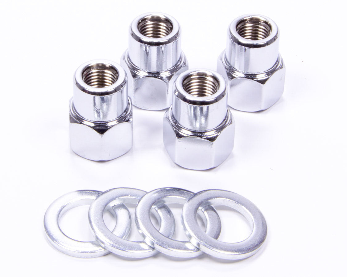 4 Lugnuts Short Mag Open 7/16 - 73077SMB