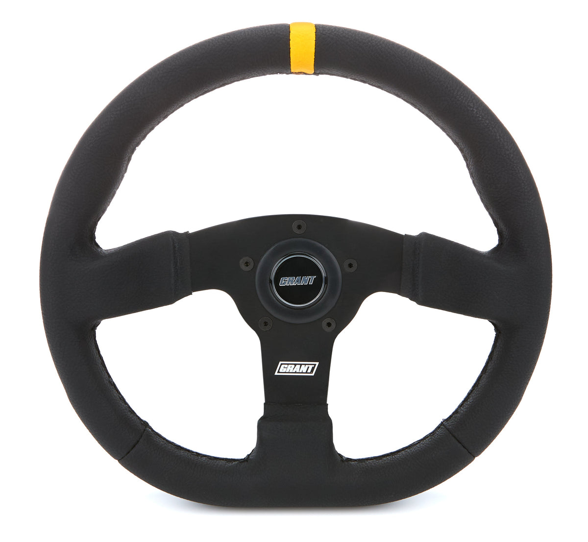 D Wheel Yellow Center Stripe Plastic Center - 603S