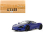 2023 McLaren 750S Coupe Blue Metallic with Black Top 1/18 Model Car by GT Spirit  free shipping USA