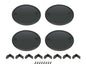 Vette 84-90 Turn/Tail w/ Rubber Blackout (6) pcs - GT039R