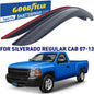 GOODYEAR Tape-On Window Deflectors Shatterproof