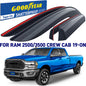 GOODYEAR Tape-On Window Deflectors Shatterproof