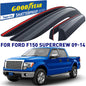 GOODYEAR Tape-On Window Deflectors Shatterproof