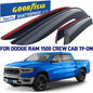 GOODYEAR Tape-On Window Deflectors Shatterproof