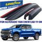 GOODYEAR Tape-On Window Deflectors Shatterproof