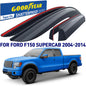 GOODYEAR Tape-On Window Deflectors Shatterproof