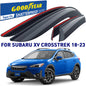 GOODYEAR Tape-On Window Deflectors Shatterproof