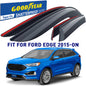 GOODYEAR Tape-On Window Deflectors Shatterproof