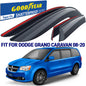 GOODYEAR Tape-On Window Deflectors Shatterproof