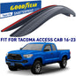 GOODYEAR Tape-On Window Deflectors Shatterproof