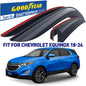 GOODYEAR Tape-On Window Deflectors Shatterproof