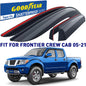 GOODYEAR Tape-On Window Deflectors Shatterproof