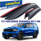 GOODYEAR Tape-On Window Deflectors Shatterproof