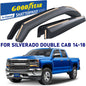 GOODYEAR In-Channel Window Deflectors Shatterproof