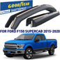 GOODYEAR In-Channel Window Deflectors Shatterproof