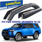 GOODYEAR In-Channel Window Deflectors Shatterproof