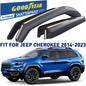 GOODYEAR In-Channel Window Deflectors Shatterproof