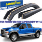 GOODYEAR In-Channel Window Deflectors Shatterproof
