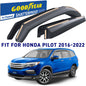 GOODYEAR In-Channel Window Deflectors Shatterproof