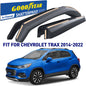 GOODYEAR In-Channel Window Deflectors Shatterproof