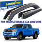 GOODYEAR In-Channel Window Deflectors Shatterproof