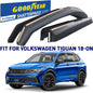 GOODYEAR In-Channel Window Deflectors Shatterproof