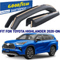 GOODYEAR In-Channel Window Deflectors Shatterproof