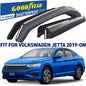 GOODYEAR In-Channel Window Deflectors Shatterproof