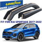 GOODYEAR In-Channel Window Deflectors Shatterproof