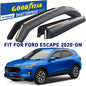 GOODYEAR In-Channel Window Deflectors Shatterproof