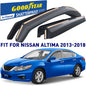GOODYEAR In-Channel Window Deflectors Shatterproof