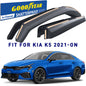 GOODYEAR In-Channel Window Deflectors Shatterproof