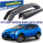 GOODYEAR In-Channel Window Deflectors Shatterproof