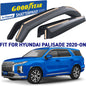GOODYEAR In-Channel Window Deflectors Shatterproof