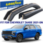GOODYEAR In-Channel Window Deflectors Shatterproof