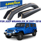 GOODYEAR In-Channel Window Deflectors Shatterproof