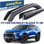 GOODYEAR In-Channel Window Deflectors Shatterproof
