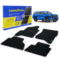 Goodyear Custom Fit Car Floor Liners For Cadillac Escalade 2015-2020 Black/Black 4 Pc. Set All-Weather Diamond Shape Liner Traps Dirt Liquid Precision Interior Coverage - GY004285