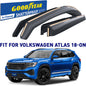 GOODYEAR In-Channel Window Deflectors Shatterproof