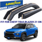 GOODYEAR In-Channel Window Deflectors Shatterproof