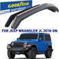 GOODYEAR In-Channel Window Deflectors Shatterproof